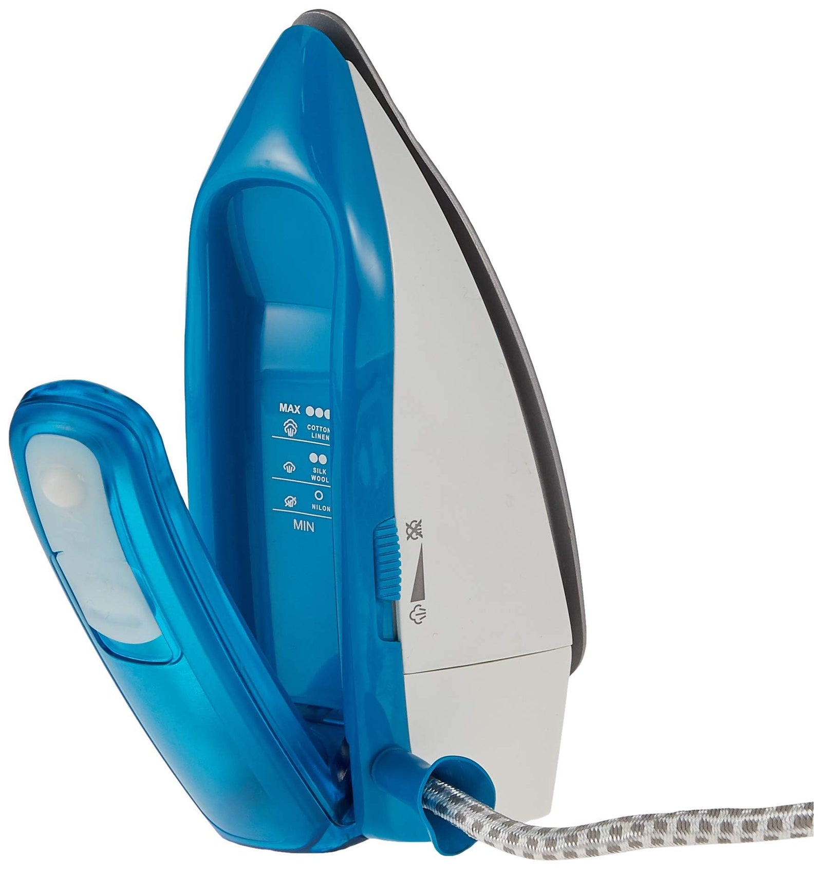 Black & Decker 1085W Dual Voltage Travel Steam Iron, Blue - Ti250-B5,