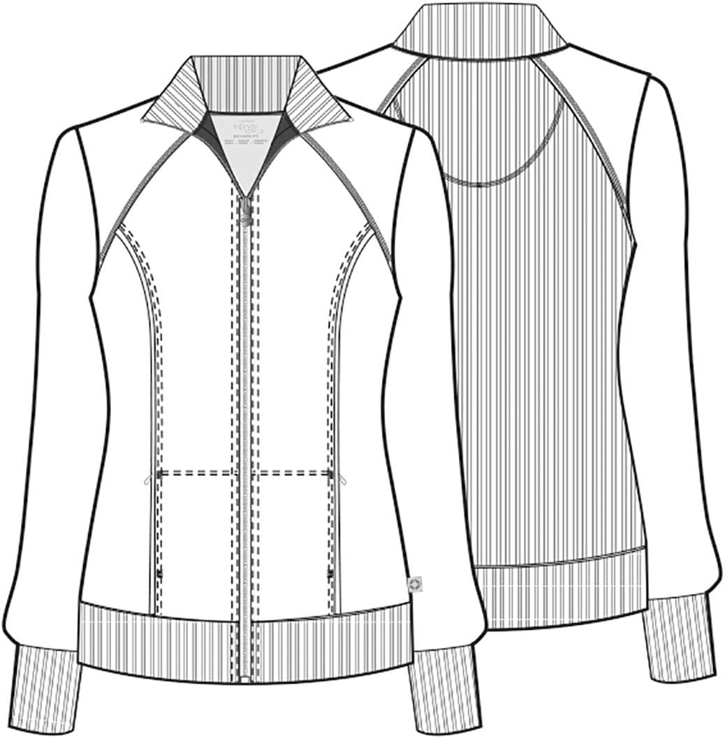 Cherokee Women's Infinity Zip Front Warm-up Jacket