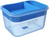 M Design Lunch Box, Blue, 2.3 Liter - 6448