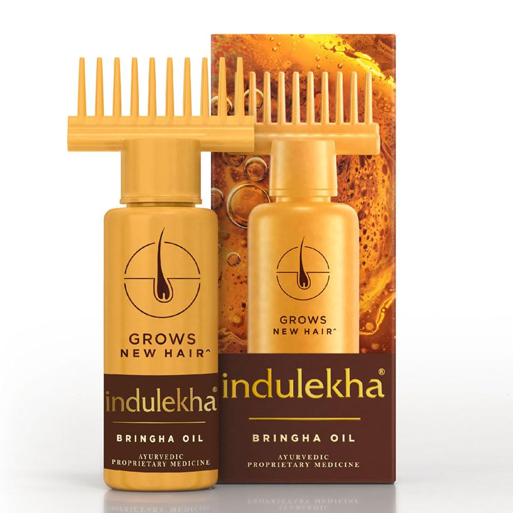 Indulekha Bringha Hair Oil Selfie Bottle 100ml (1 Pack) by indulekha