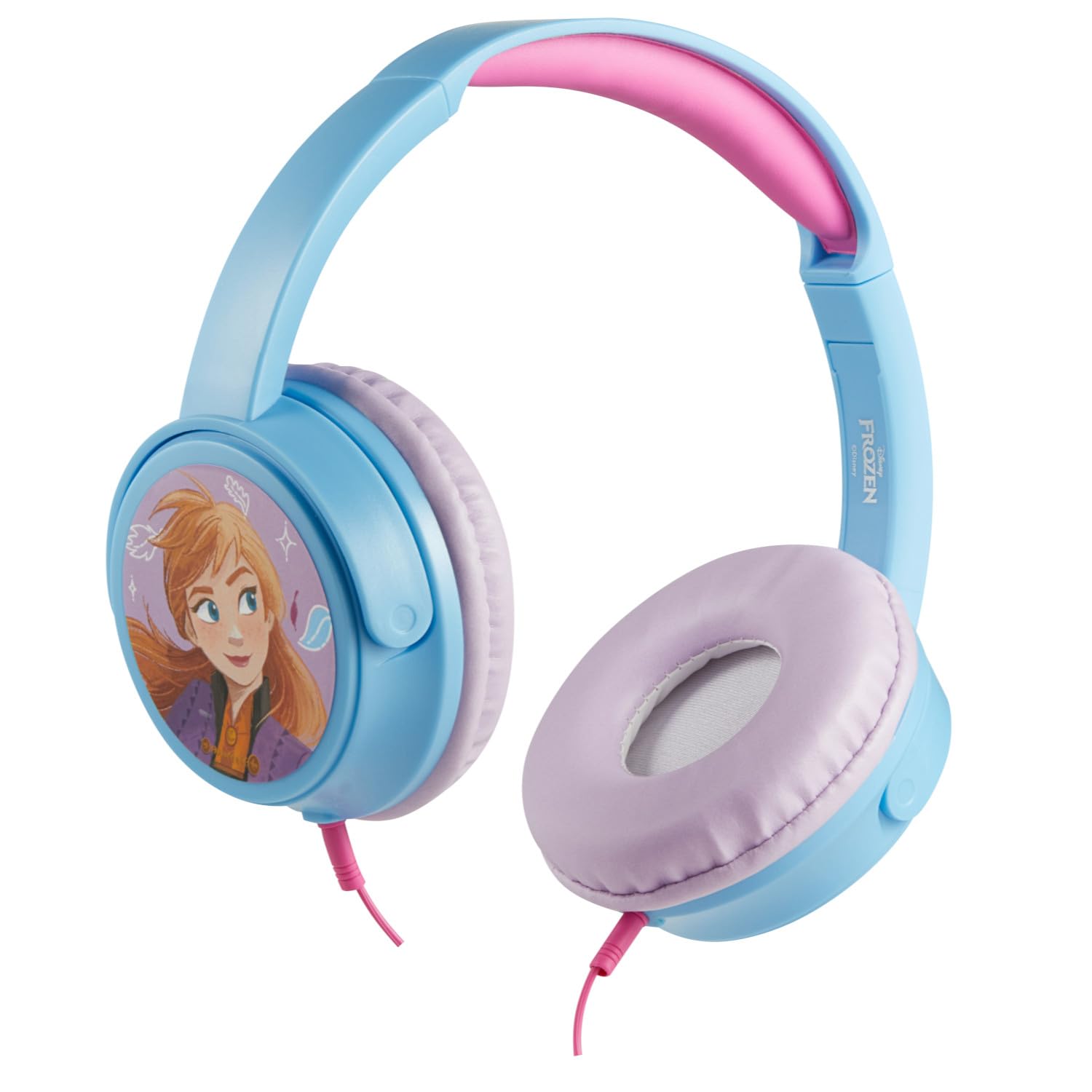 SMD'S Disney Frozen Stereo Headphones w/Padded Ear Cups and 11 stickers