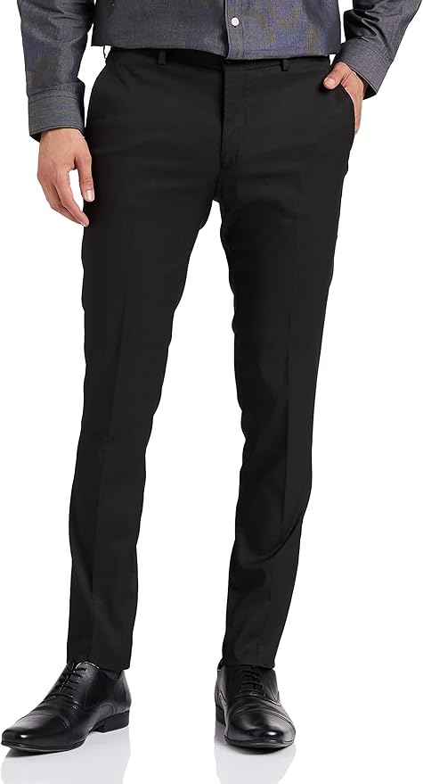 Amazon Brand - Symbol Men's Slim Fit Formal Trousers