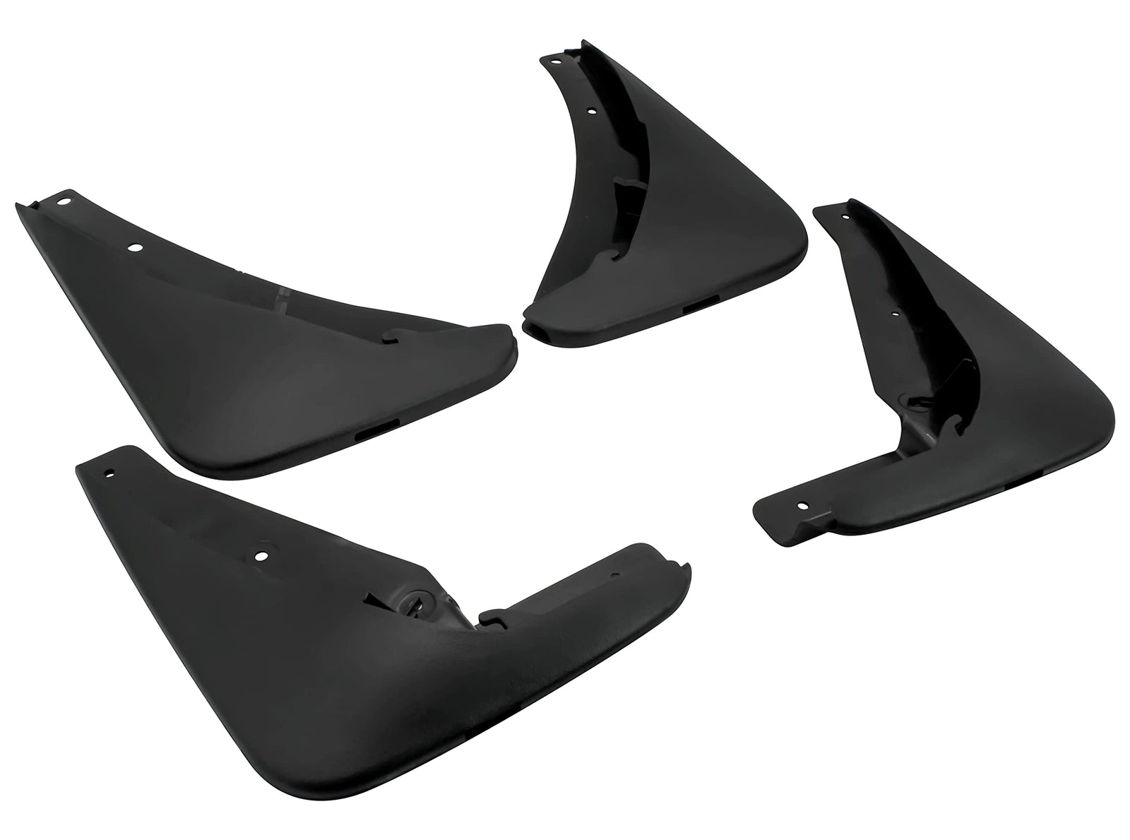 KEWISAUTO Mud Flaps Splash Guards for Dodge Challenger 2015-2023, Front Rear Mud Splash Guards Kit Heavy Duty Molded for Dodge Challenger 2015-2023(4PCS, Without Fender Flares)