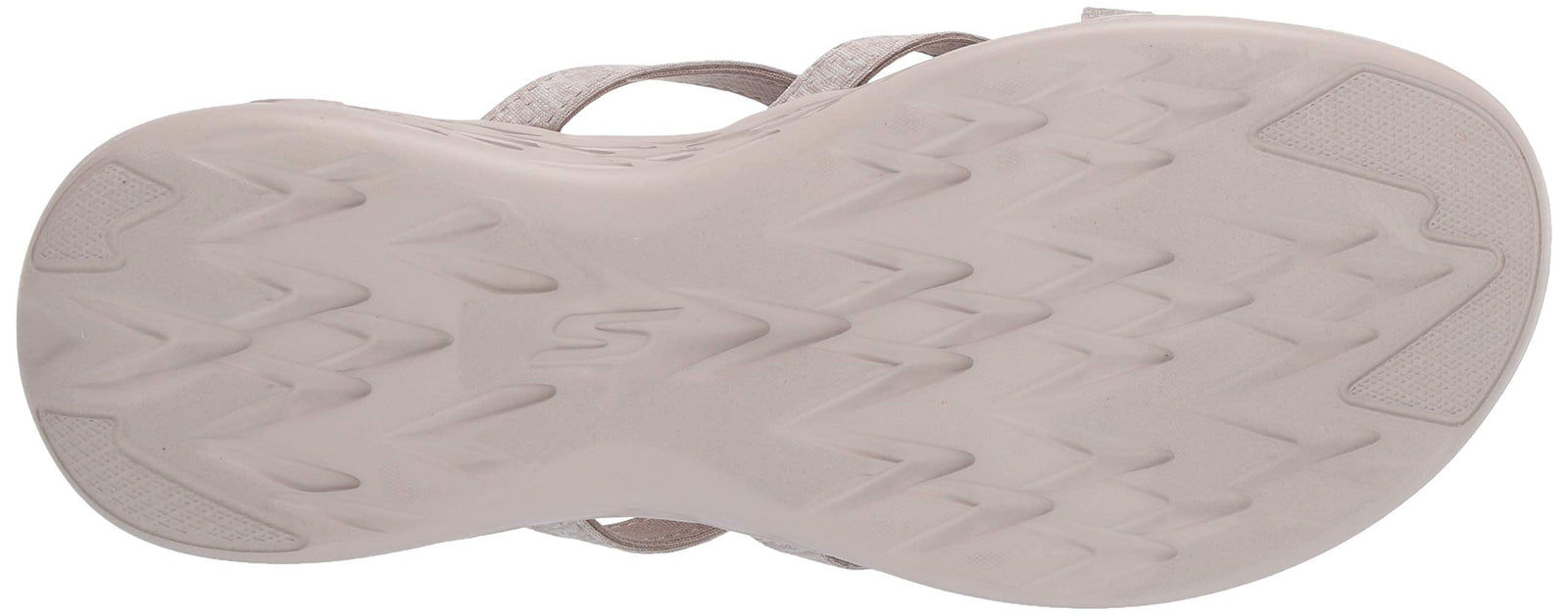 Skechers ON-THE-GO Women's Flat Sandal - Taupe Textile