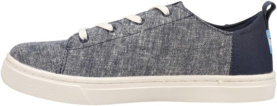 TOMS Youth Lenny Navy Unisex Slip-On Trainers for Kids