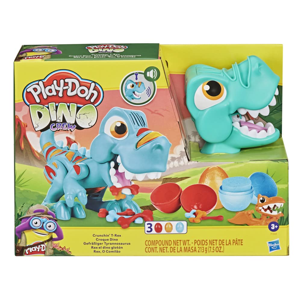 Play-Doh Dino Crew Crunchin' T-Rex Toy for Kids 3 Years and Up