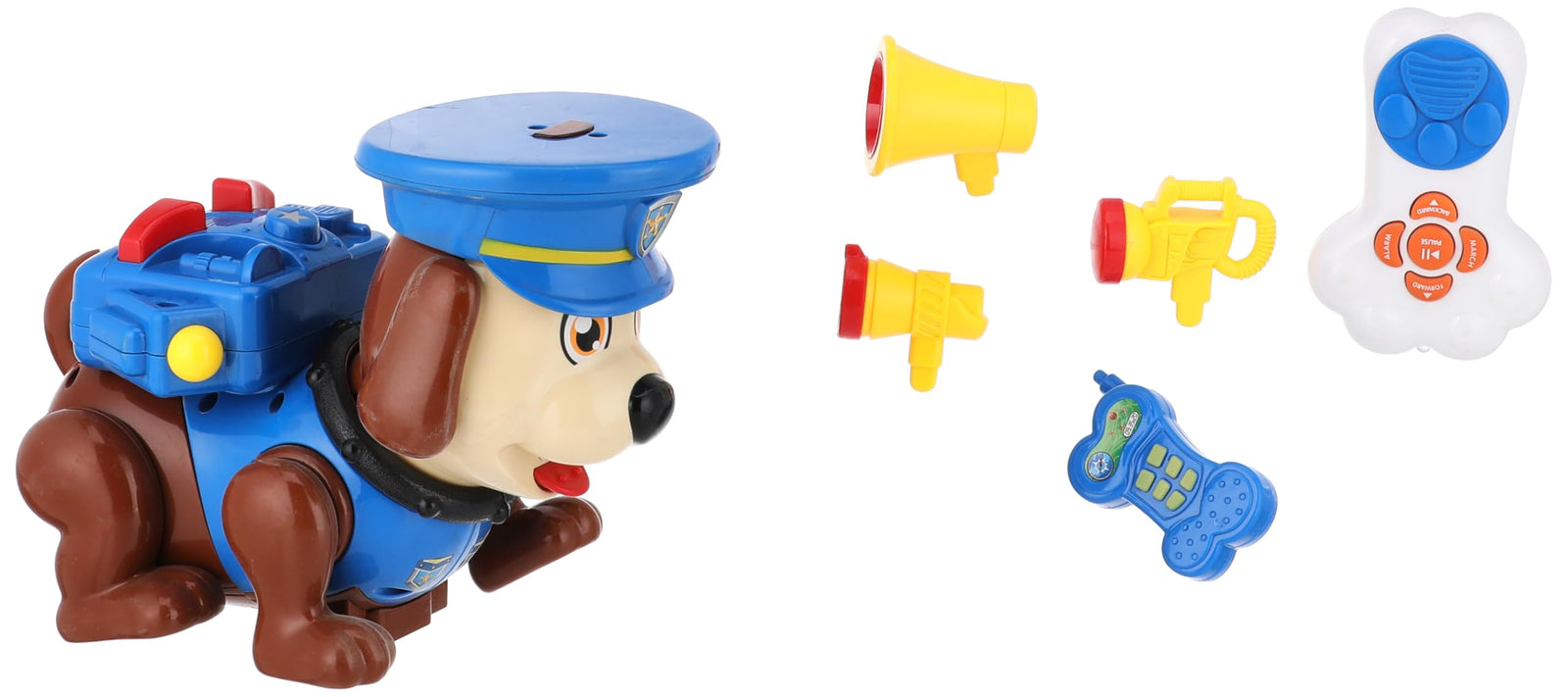 Radio Controlled Police Dog Toy - 65169B