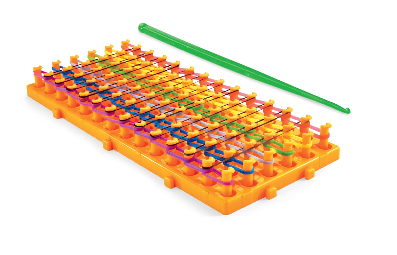 مجموعة CraZLoom Super Cra-Z-Loom للأساور، أساور مطاطية لصنع الأساور، مجموعة فنون وحرف يدوية للبنات والأولاد، هدية عيد ميلاد لتعزيز الإبداع والخيال، العمر 8+