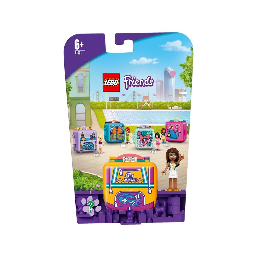 LEGO Friends Andrea's Swimming Cube 41671 Building Kit (59 Pieces)