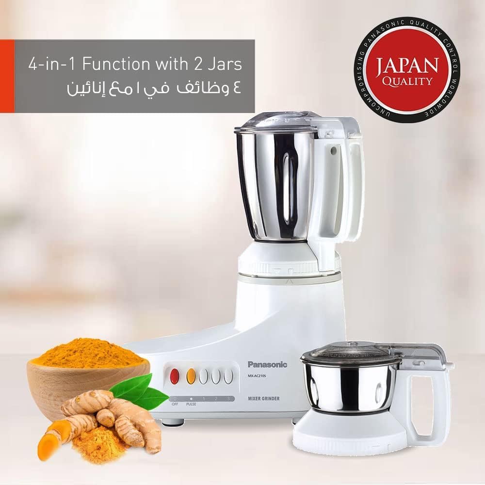 Panasonic Super Mixer Grinder, Mx-Ac210S