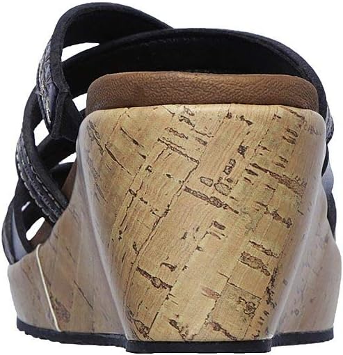 Skechers BEVERLEE - TIGER POSSE Women's Wedge Sandal - Black