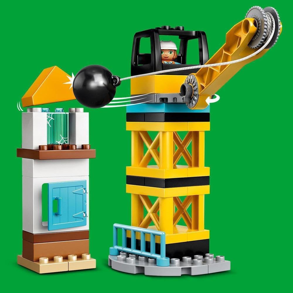 LEGO DUPLO Construction Wrecking Ball Demolition 10932 Building Toy (56 Pieces)