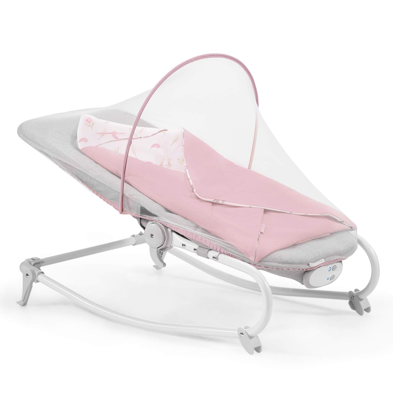 Kinderkraft Baby Bouncer FELIO (Peony Rose)