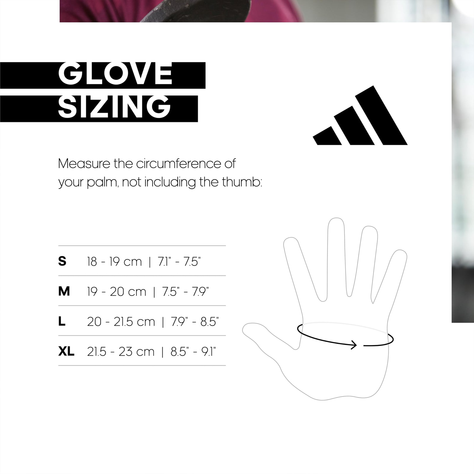 adidas Essential Adjustable Gloves