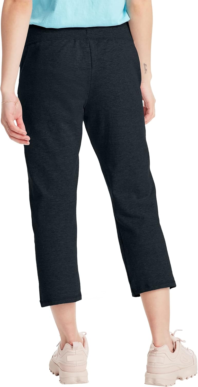 Hanes Women's French Terry Capri Pant