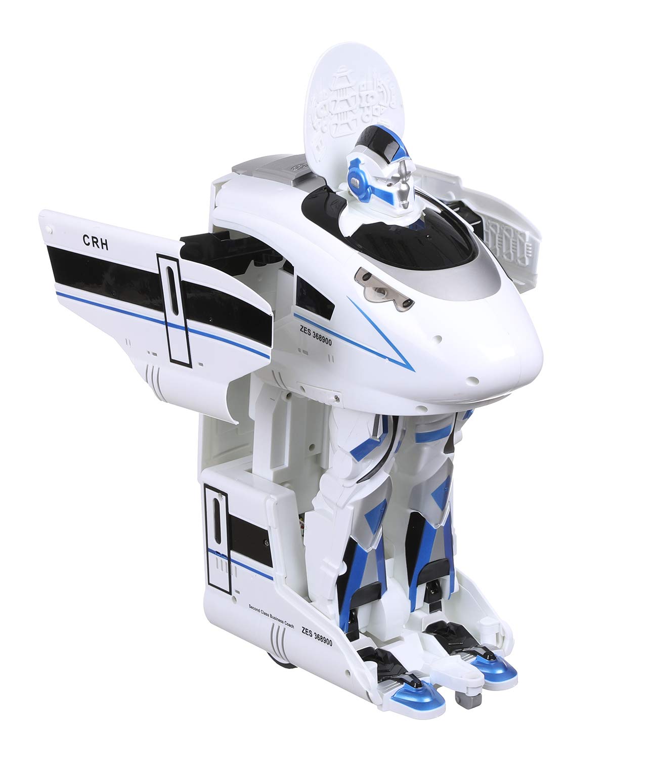 Troopers tt673 velocity radio controlled robot transformer - white