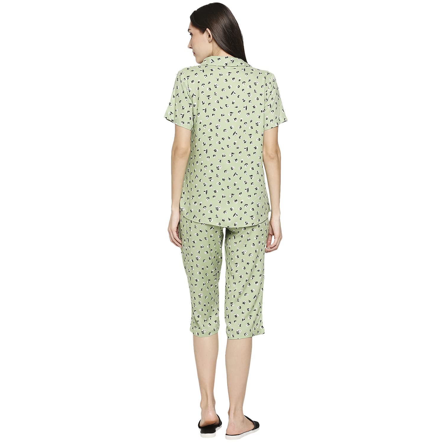 Longies Women's Capri Pyjama Set