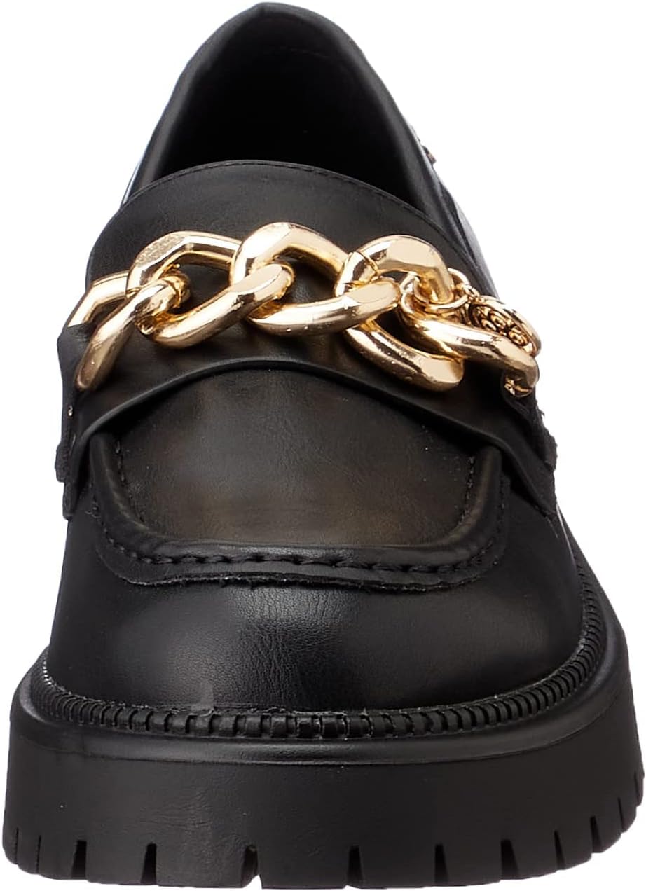 Dejavu Womens Chain embellished Loafer