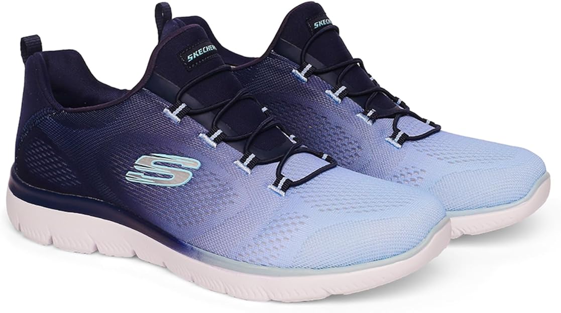 Skechers SUMMITS Women's Running Shoes - Navy Blue