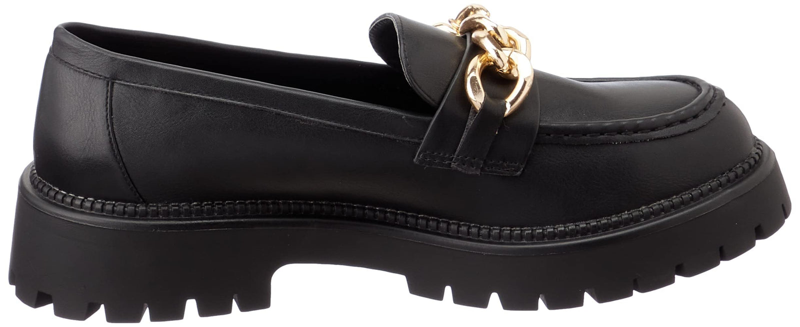 Dejavu Womens Chain embellished Loafer