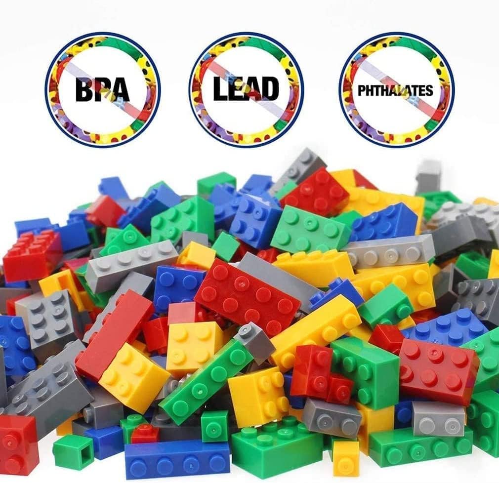 1000 Pcs Building Blocks Compatible with Branded Blocks