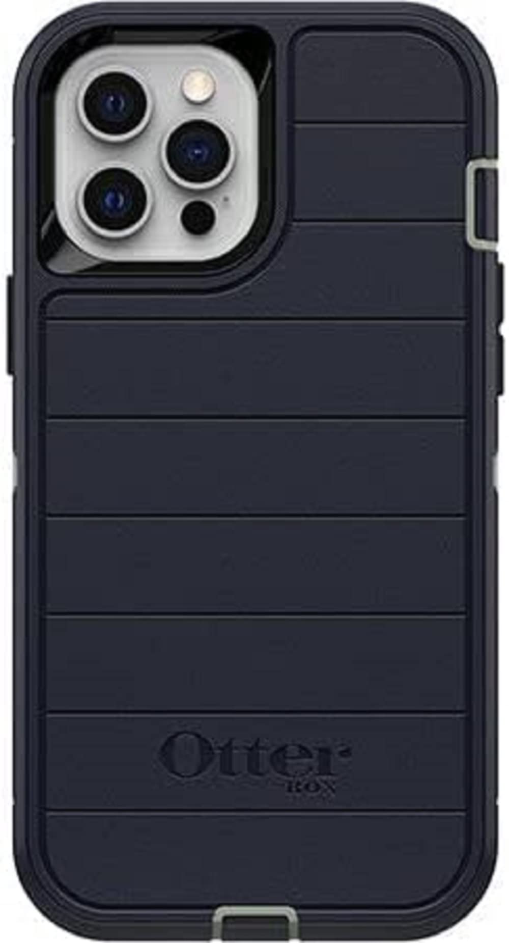 Otterbox Defender Series Screenless Edition Case For Iphone 12 Pro Max - Varsity Blues (Desert Sage/Dress Blues)