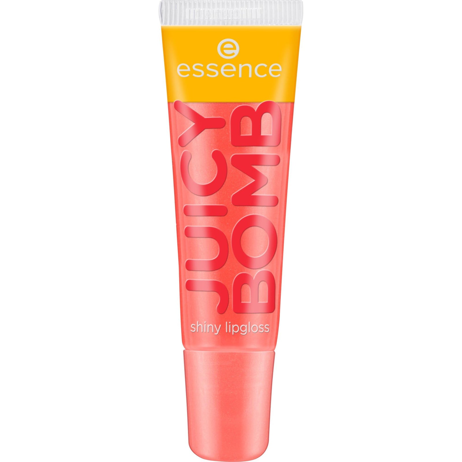 essence Juicy Bomb Shiny Lip Gloss No. 103 Proud Papaya Radiant Fresh Shimmering Vegan Alcohol Free Parabens No Microplastic Particles 10 ml