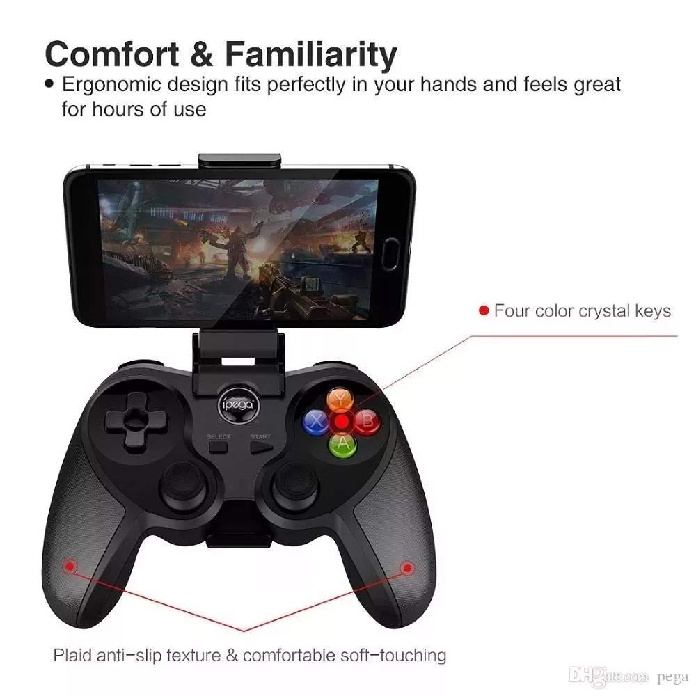 iPEGA PG-9078 Gamepad Wireless Bluetooth Gaming Controller with Telescopic Holder for Android Phone PC