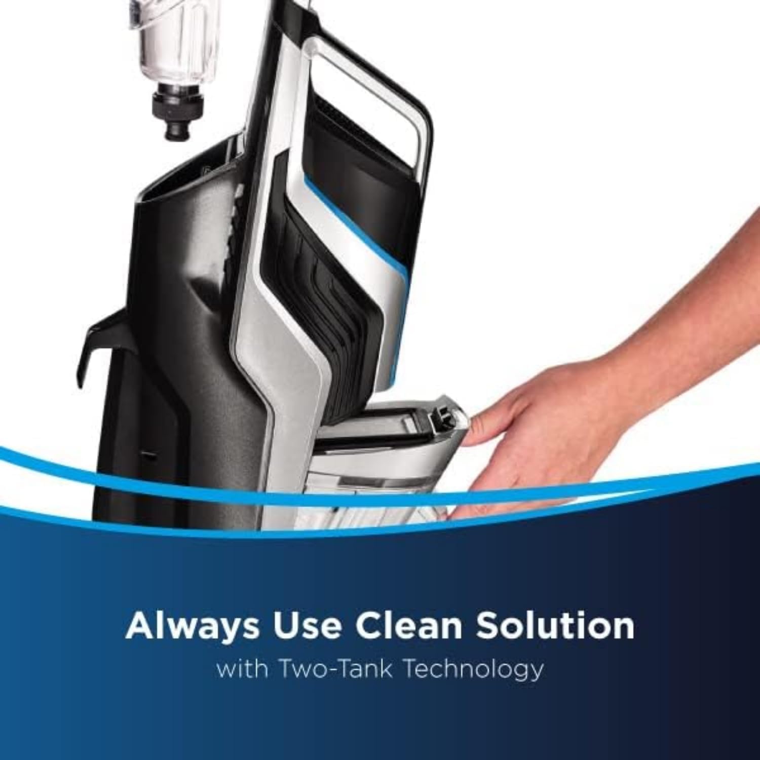 BISSELL CrossWave Advanced Pro 2223E – Multi-Surface Wet & Dry Vacuum Cleaner, Pet Hair Removal, Smart Clean Technology, Ideal for Hard Floors & Area Rugs