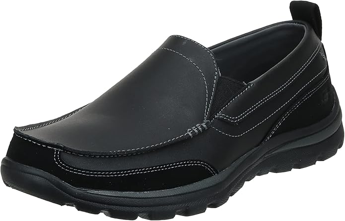 Skechers Men's Relaxed Fit Memory Foam Superior Gains Slip-On