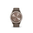 GARMIN VIVOMOVE SPORT, COCOA CASE AND SILICONE BAND WITH PEACH GOLD ACCENTS