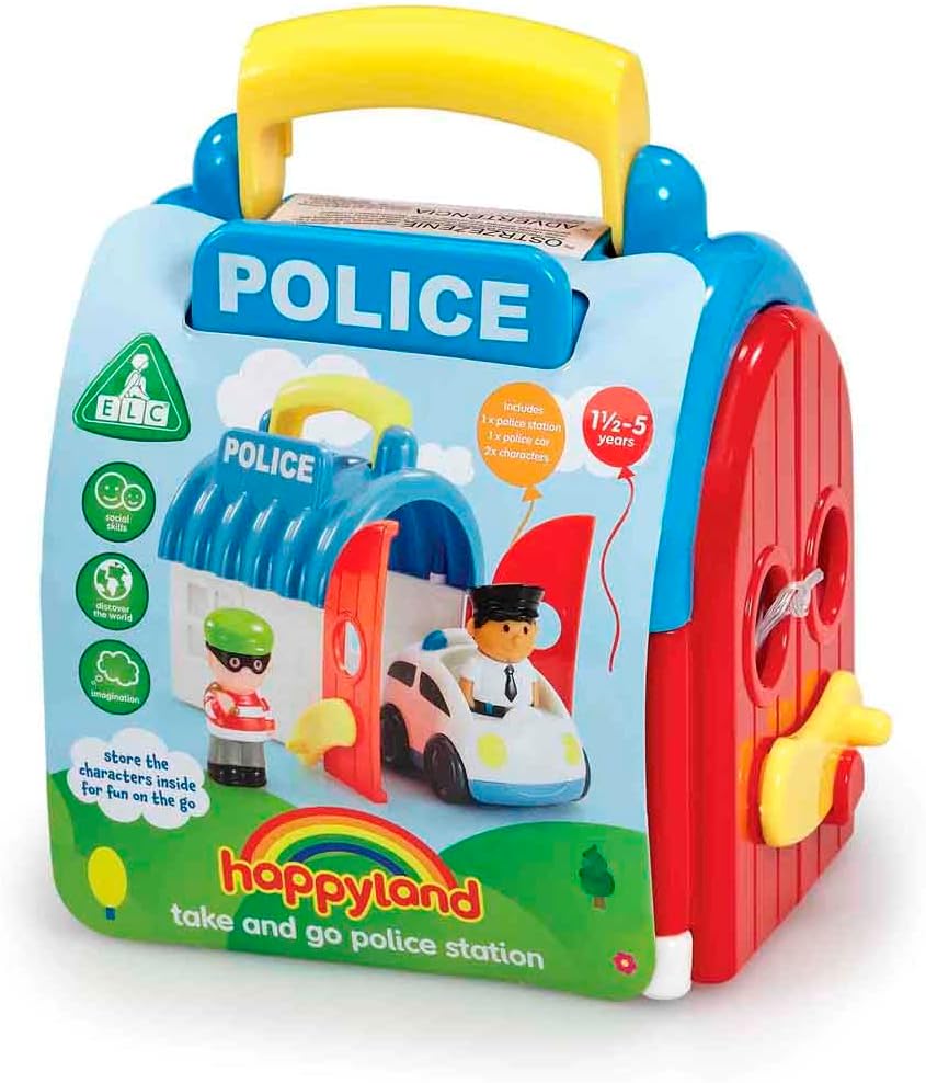 Early Learning Centre - HappyLand Take and Go Police Station