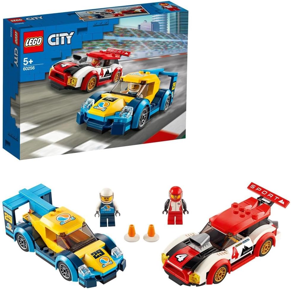 LEGO City Racing Cars 60256 Toy Building Set (190 Pieces)