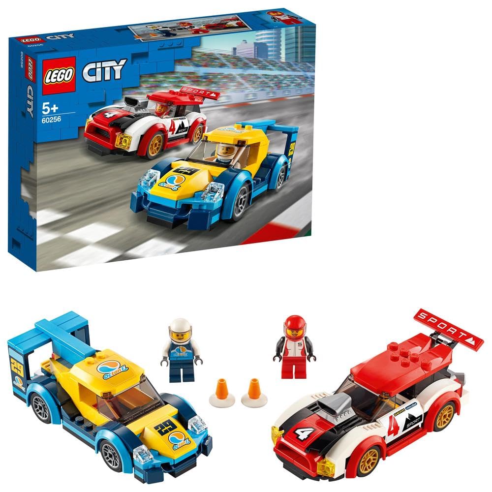 LEGO City Racing Cars 60256 Toy Building Set (190 Pieces)