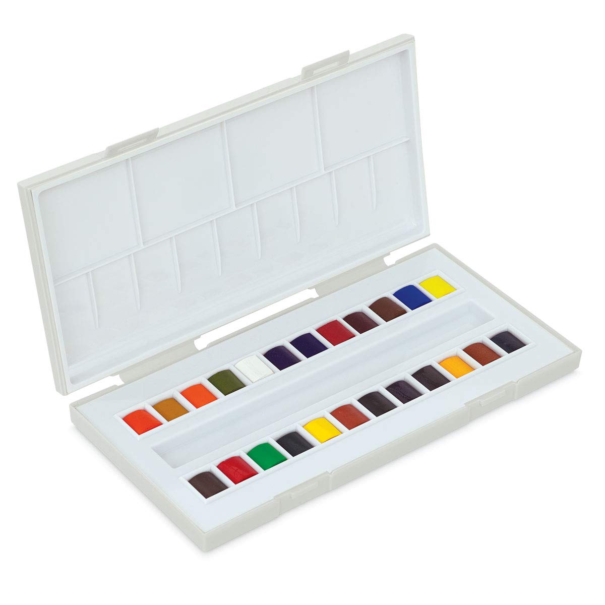 SENNELIER, La Petite Aquarelle Watercolor Sets, 24-Color Half Pan Set, Multicolor