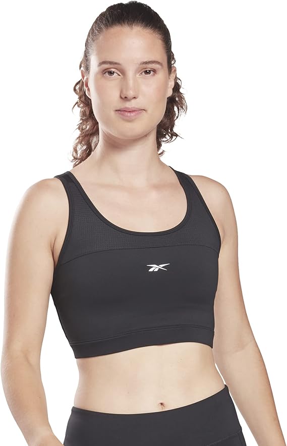 Reebok womens Wor Mesh Bralette Work Utility Outerwear