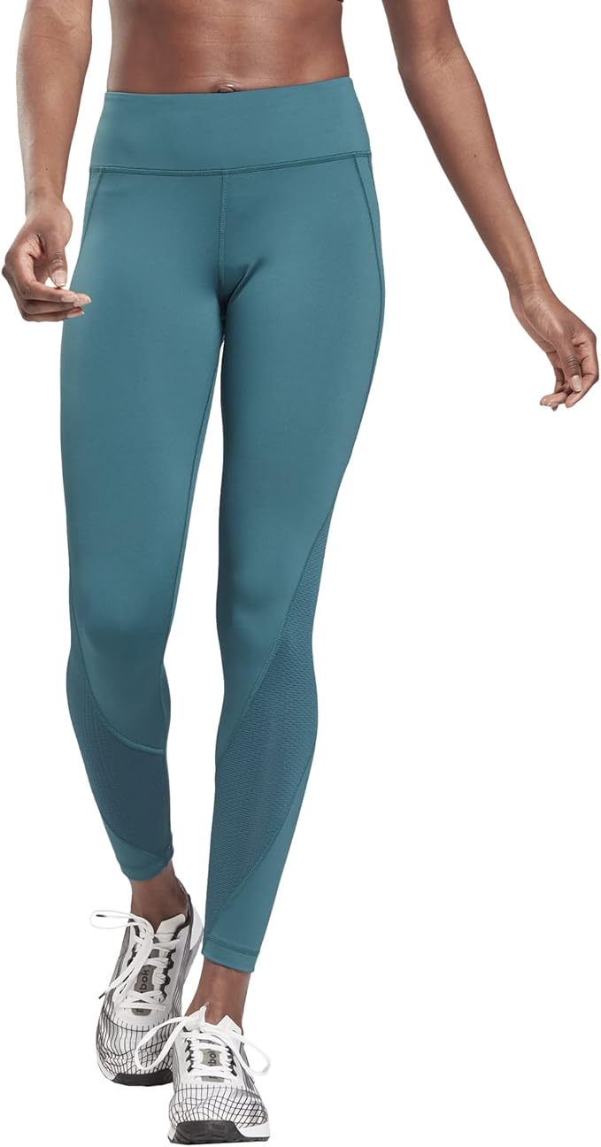 Reebok womens WOR Mesh Tight Pants