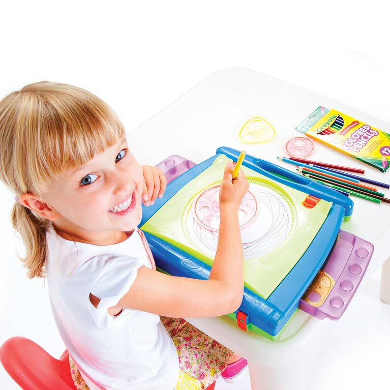 Grow N up ART-TO-GO 4-IN-1 SPIRAL ART STUDIO 5075-01, 5+