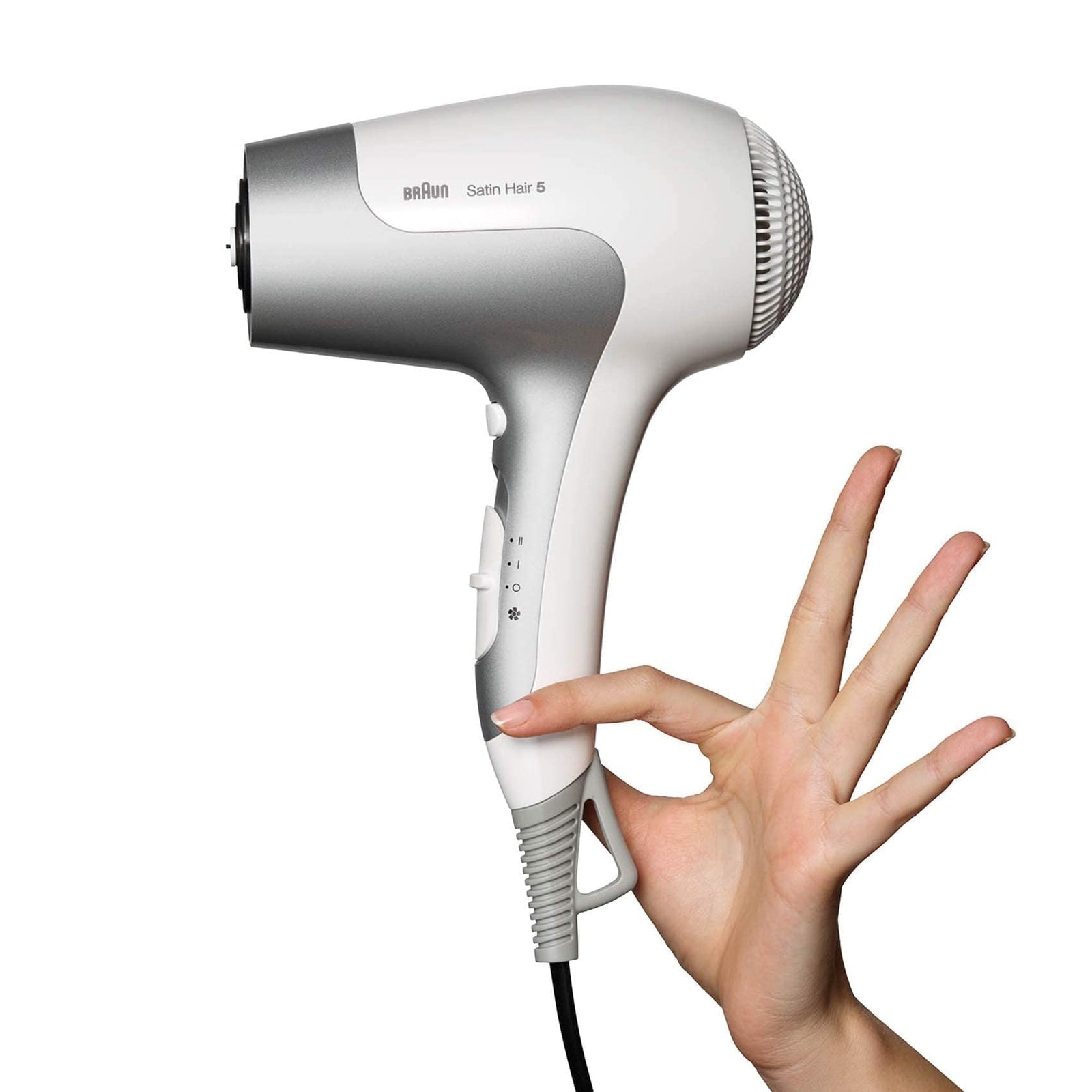 Braun Satin Hair 5 Hd 585 Hair Dryer With Diffuser And Ionic Function