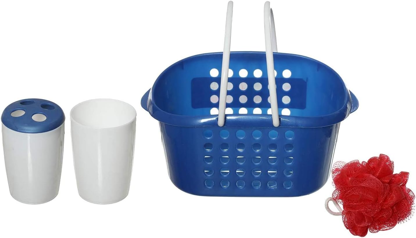 max plast Basket set with tow handles - assorted colors