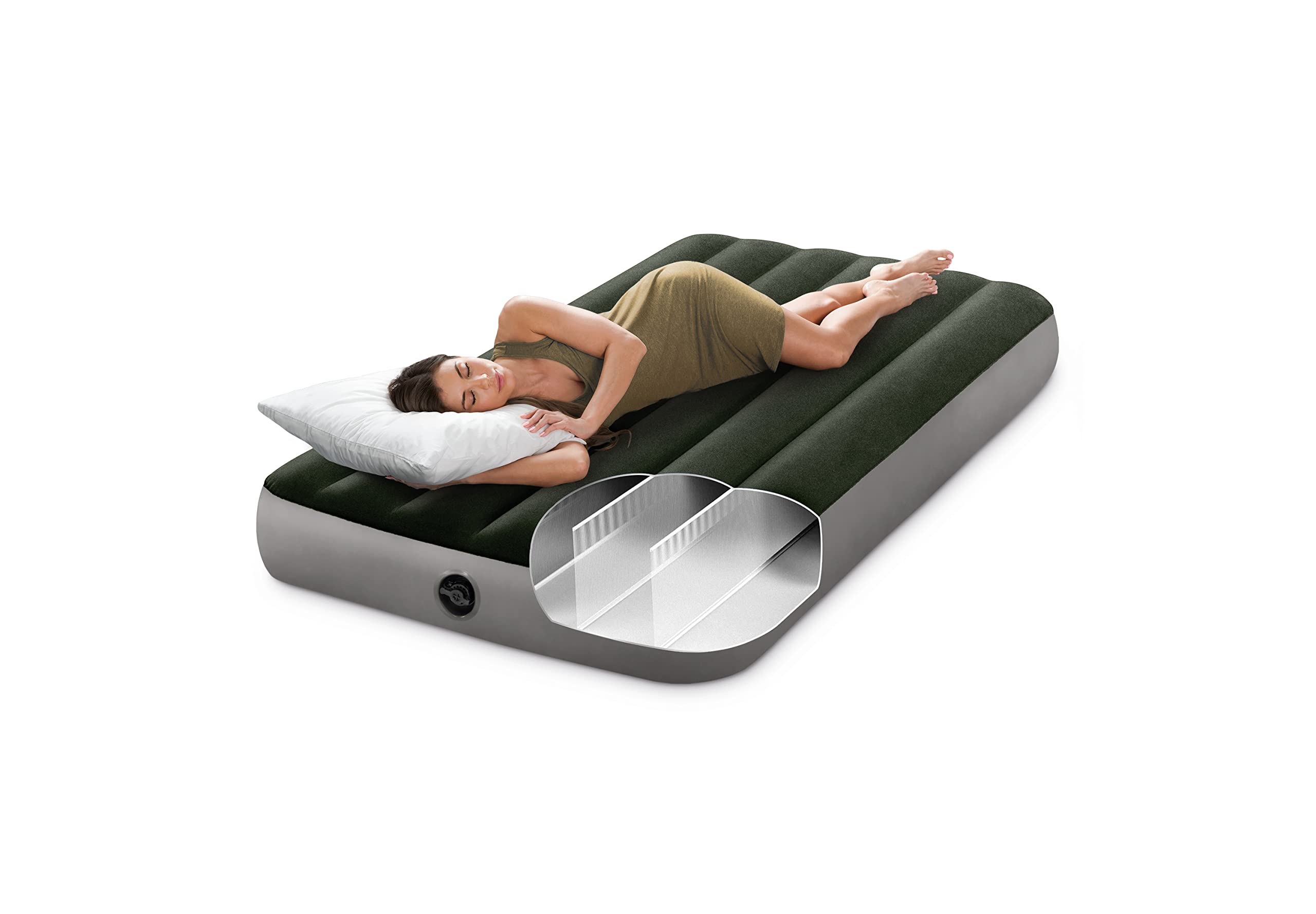 Intex Dura-Beam Standard Single-High Air Mattress Series