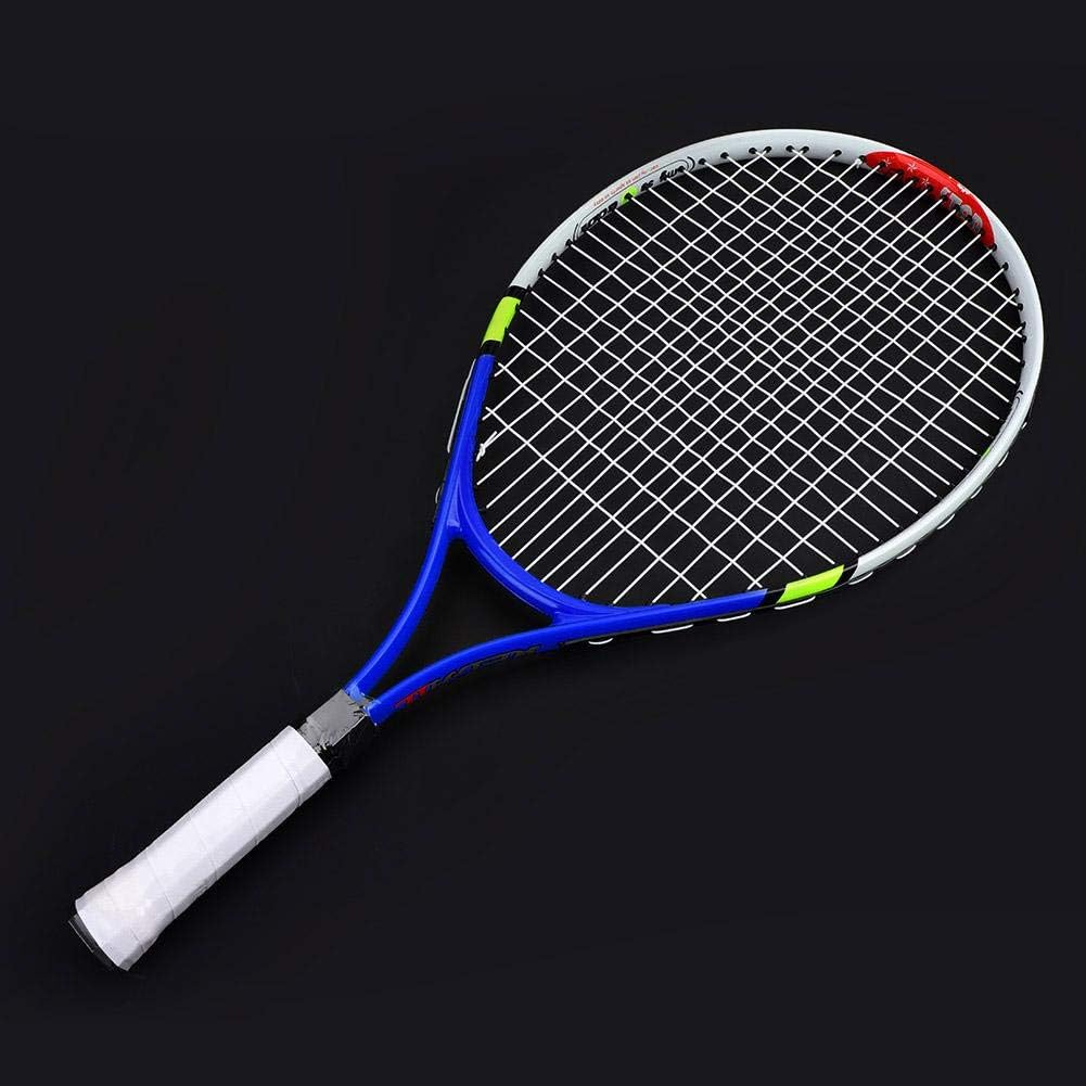 REGAIL Junior Tennis Racket, Durable String Single Tennis Racquet for Kids Training Practice with Carrying Bag (3 Colors)