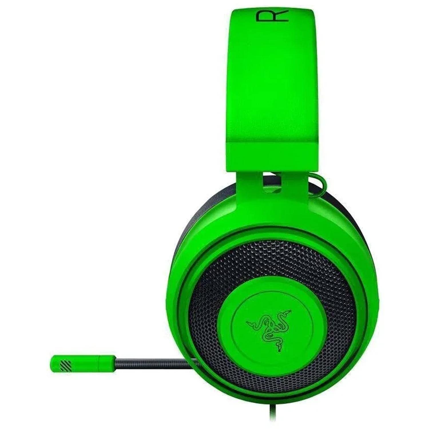 Razer Kraken Gaming Headset: Lightweight Aluminum Frame, Retractable Noise Isolating Microphone, for PC, PS4, PS5, Switch, Xbox One, Xbox Series X & S, Mobile, 3.5 mm Audio Jack – Green