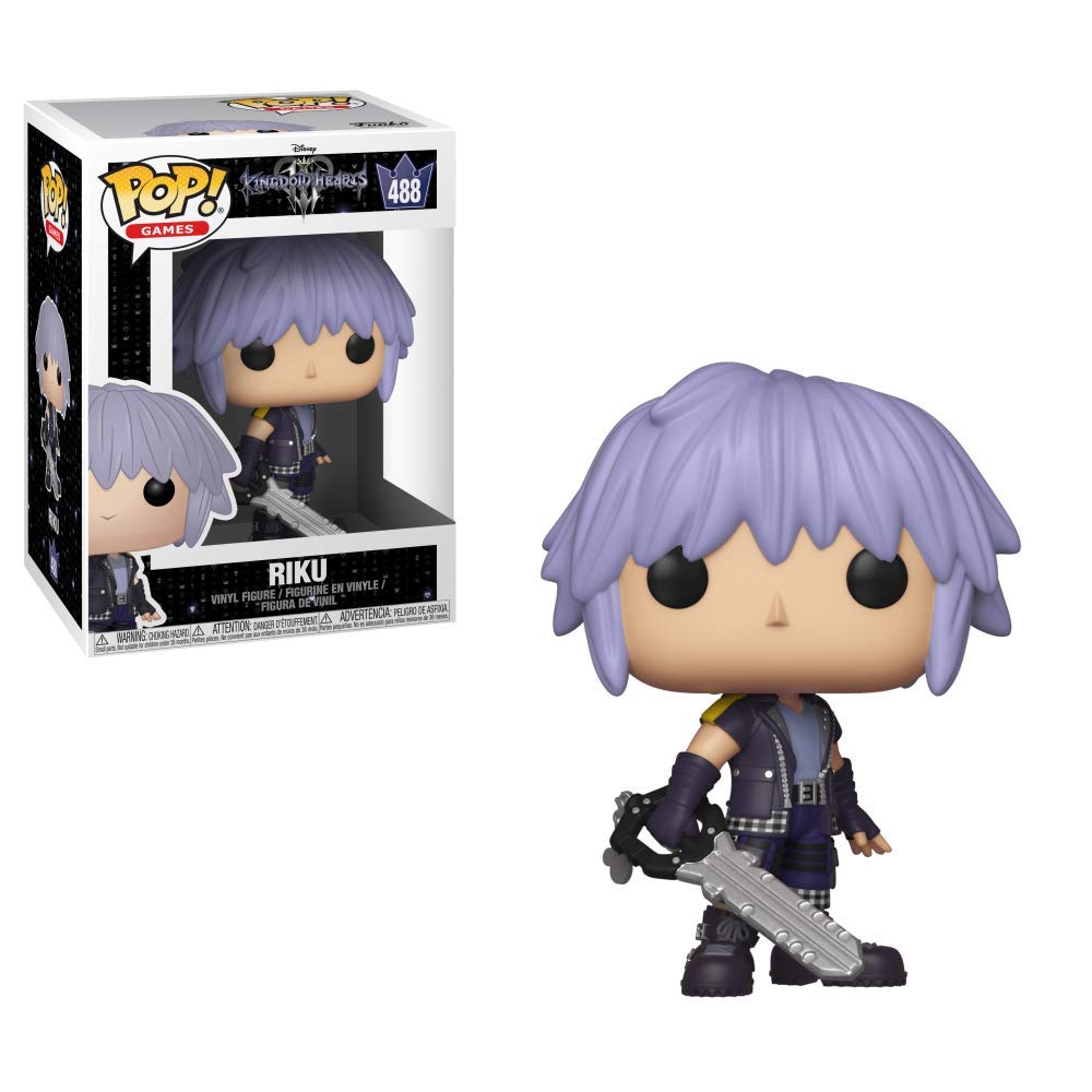 Funko POP! Vinyl: Kingdom Hearts 3: Riku Collectible Figure - Collectable Vinyl Figure - Gift Idea - Official Merchandise - Toys for Kids & Adults - Video Games Fans - Model Figure for Collectors