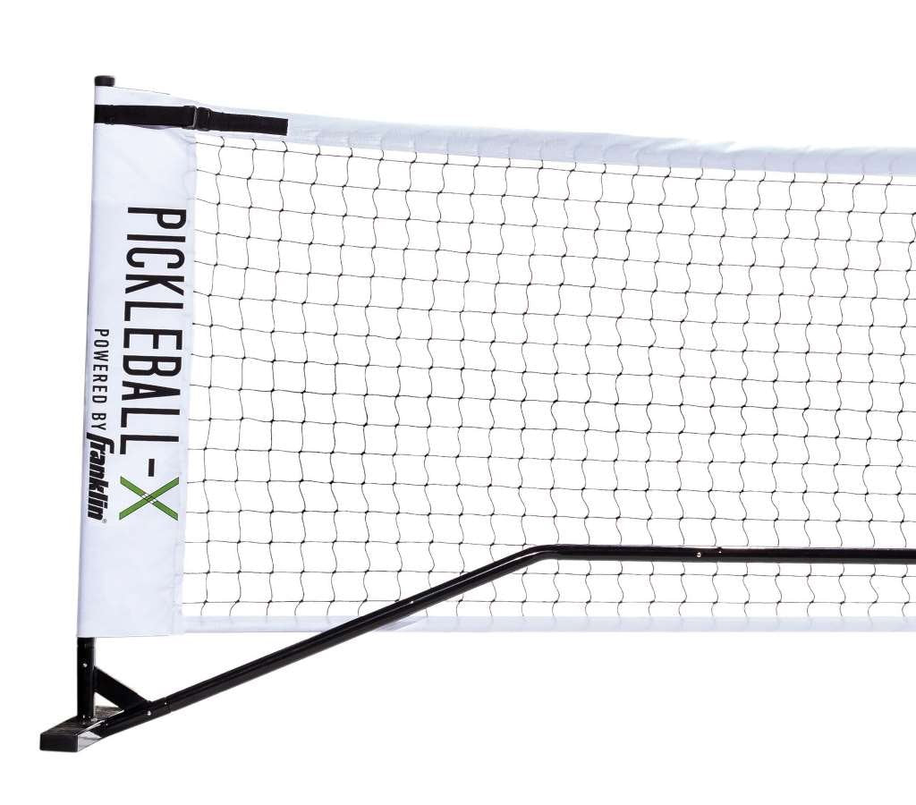 Franklin Sports Pickleball Nets - Portable Outdoor Pickleball Net Systems - Official Regulation Size 22' Foot Pickleball Net with Travel Bag - Portable Pickleball Court Nets for Official Size Court