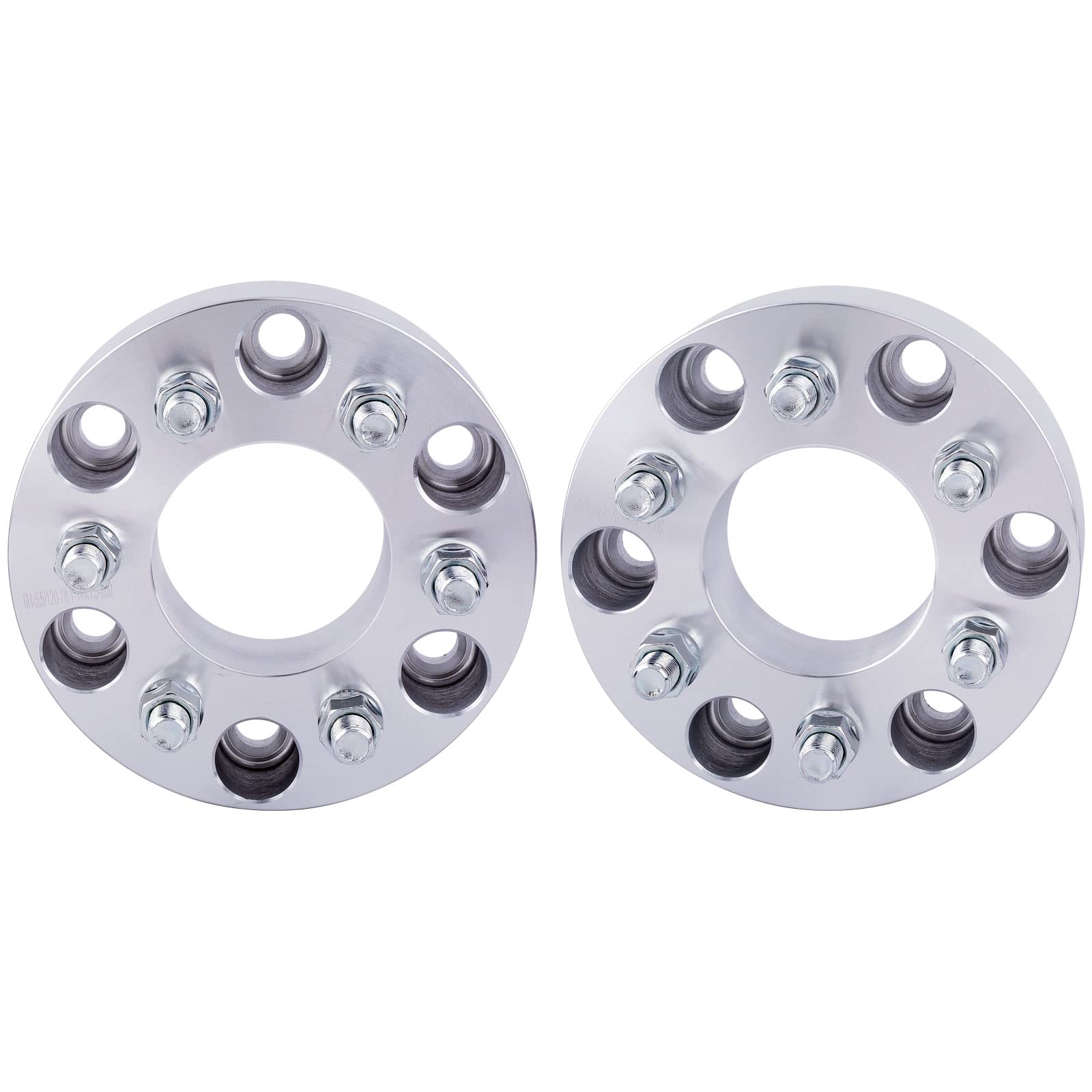 2PC 6x135 to 6x5.5 Wheel Adapters 2 Inch with 14x2 Studs Compatible with Ford 6 Lug 6x135 to 6x139.7 for 2004-2014 F150 | 2003-2014 Expedition | 2003-2014 Navigator | 2006-2014 Mark LT