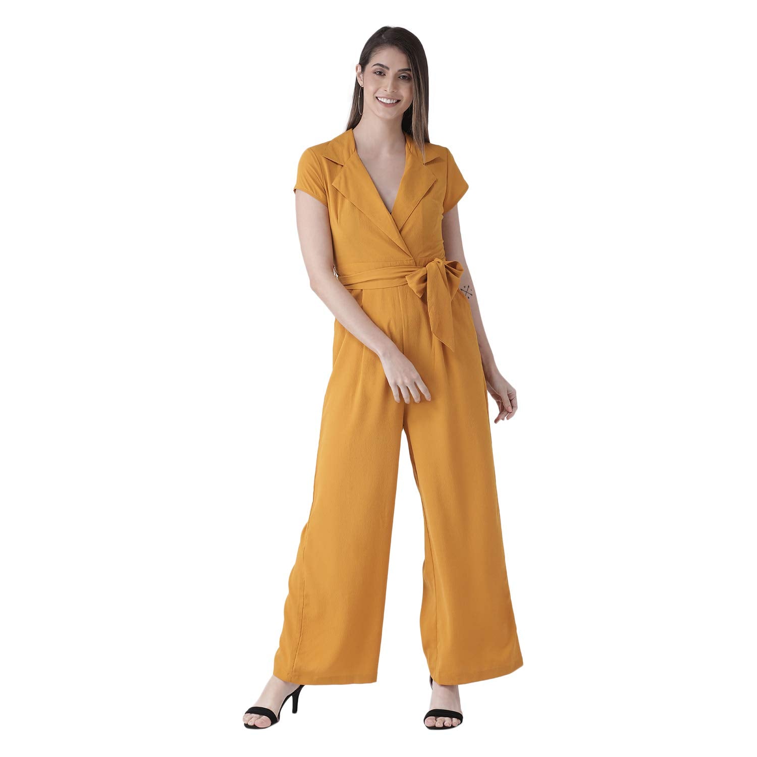 Styleville.in Women's Fit and Flare Jumpsuit