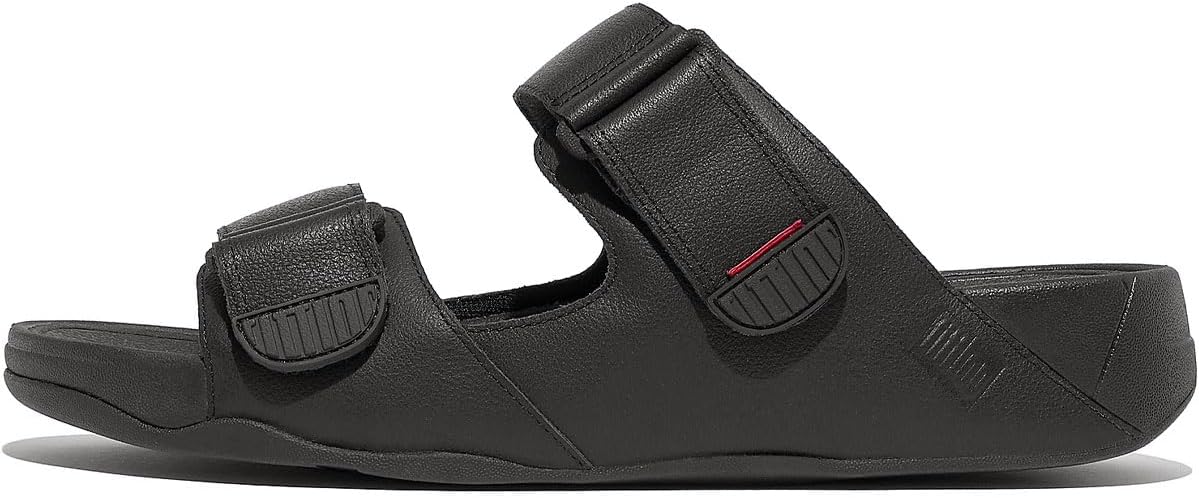 Fitflop K81-gogh Moc Adjustable Slide Sandals, Neoprene mens Sandal