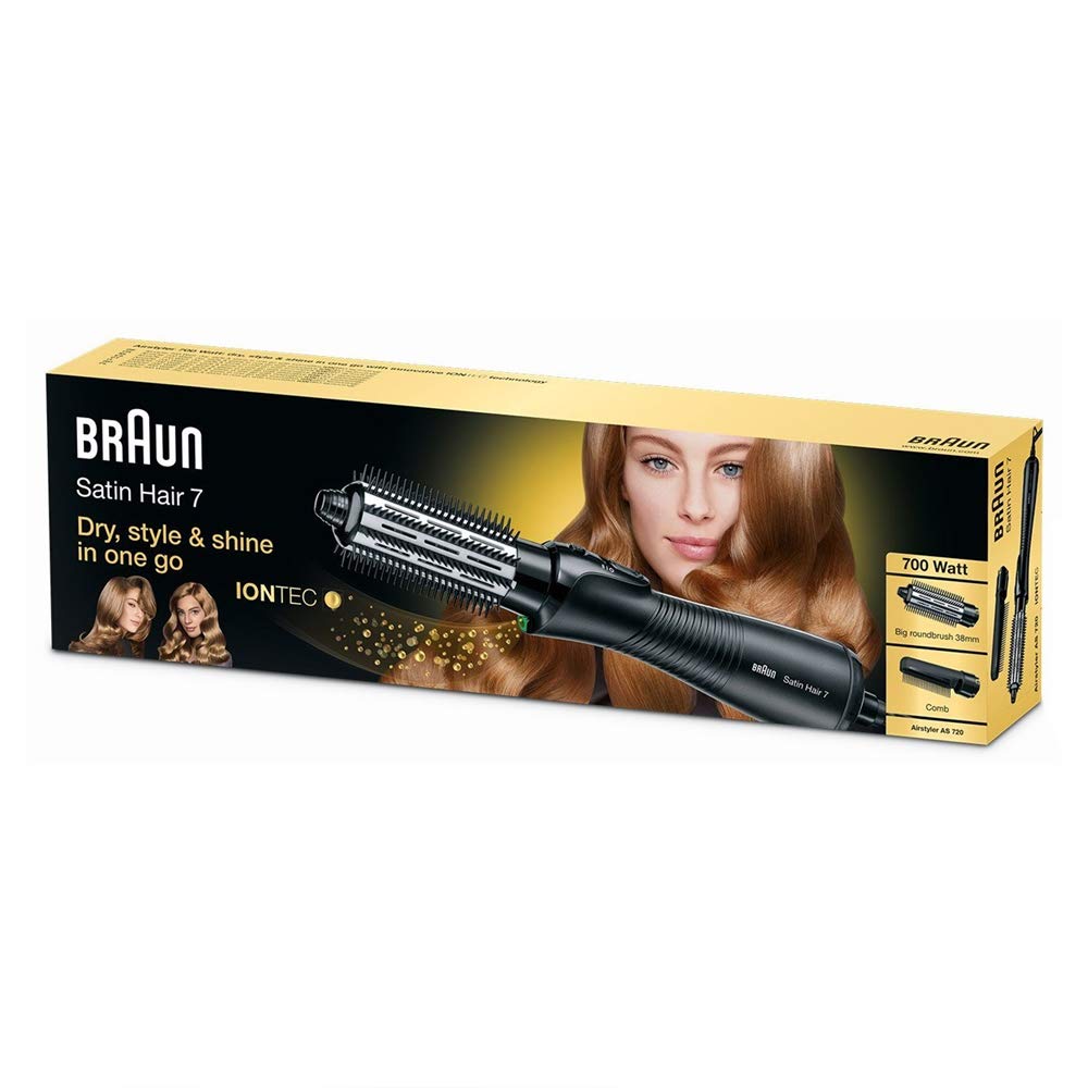 Braun Satin Hair 7 As 720 Airstyler With Iontec Technology And Comb Attachment, One Size