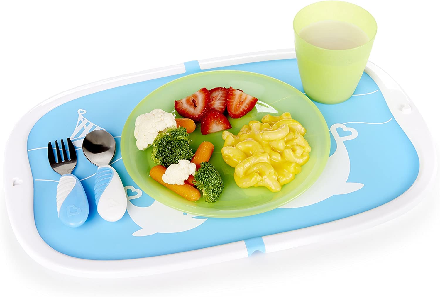 Munchkiin go folding placemat shape dolphin for unisex